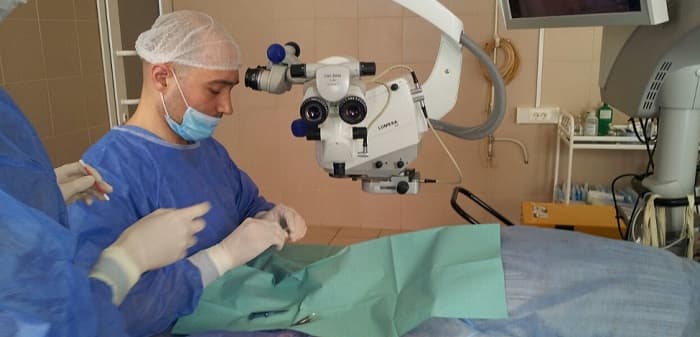 Лазерное восстановление зрения в МГК