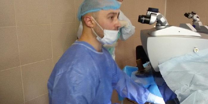 Cost for eyesurgery (artificial iris implantation) Russia